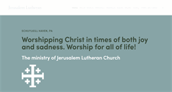 Desktop Screenshot of jerusalemlutheran.com